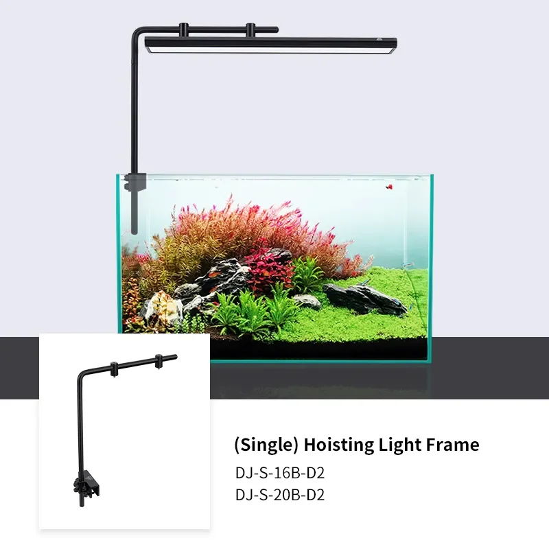 Week Aqua Light Stand Universal Aluminium Alloy Aquarium LED Lamp Hanging Bracket Planted Fish Tank Accessories