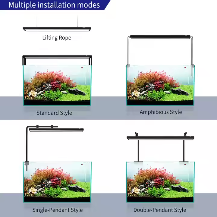 Week aqua V SE-S Series Aquarium Lights Perfect for 30 - 110cm Narrow Shallow Freshwater Tanks High Efficiency Lighting