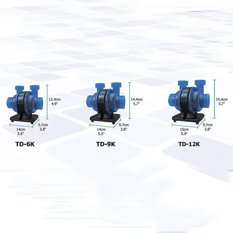 Fish Tank Turbine Duo 6K 9K 12K Flow Pump Water Pump for Freshwater and Marine Aquarium