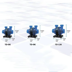 Fish Tank Turbine Duo 6K 9K 12K Flow Pump Water Pump for Freshwater and Marine Aquarium