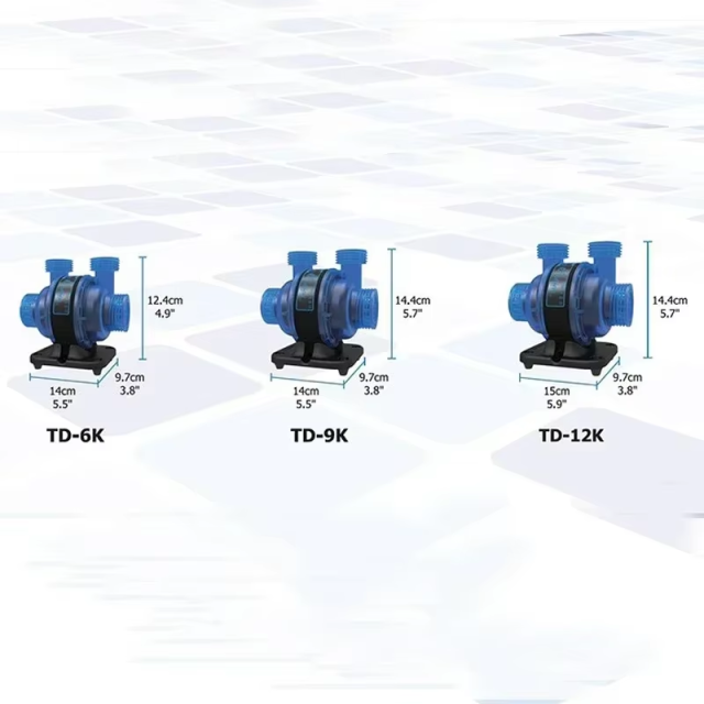 Fish Tank Turbine Duo 6K 9K 12K Flow Pump Water Pump for Freshwater and Marine Aquarium