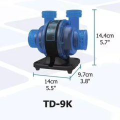 Fish Tank Turbine Duo 6K 9K 12K Flow Pump Water Pump for Freshwater and Marine Aquarium