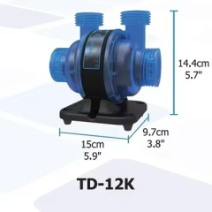 Fish Tank Turbine Duo 6K 9K 12K Flow Pump Water Pump for Freshwater and Marine Aquarium