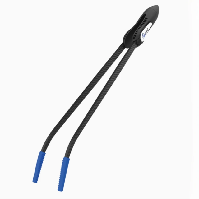 Carbon Fiber Aquarium Tweezers - 35.7cm Silicone Sleeve for Protection Ideal for Fish Tank Maintenance