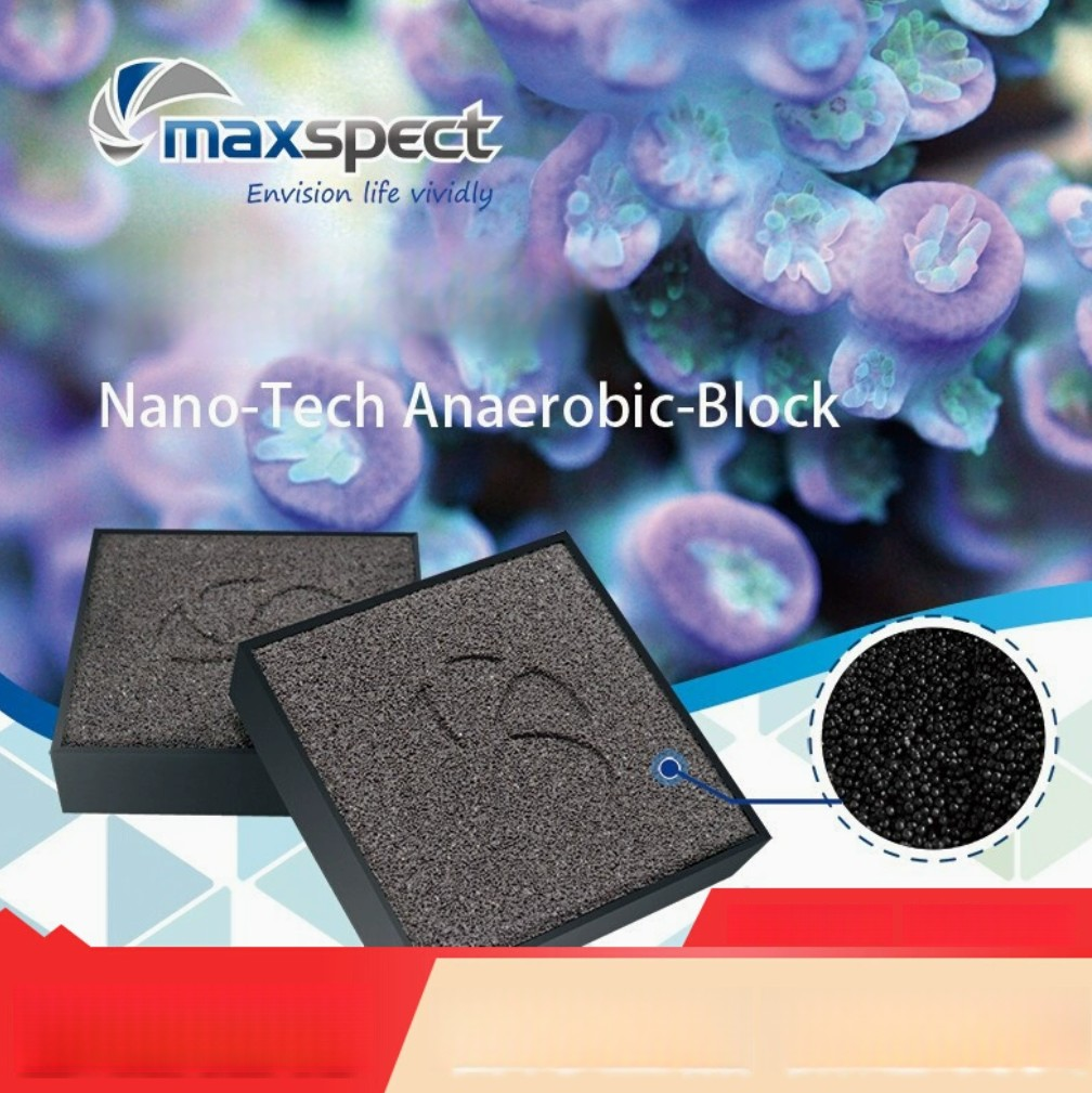 Aquarium Nano-Tech Anaerobic Block (2 Blocks)- Reduce Nitrates Promotes Denitrifying Bacteria Treat 1000L Fish Tank Filtration