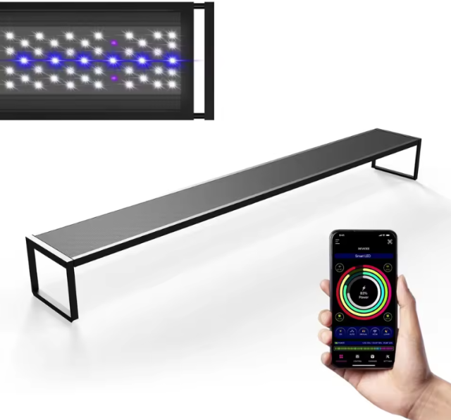 MICMOL Extreme Series II Smart Aquarium Plant LED Light App Control Freshwater Saltwater Fish Tank Landscaping
