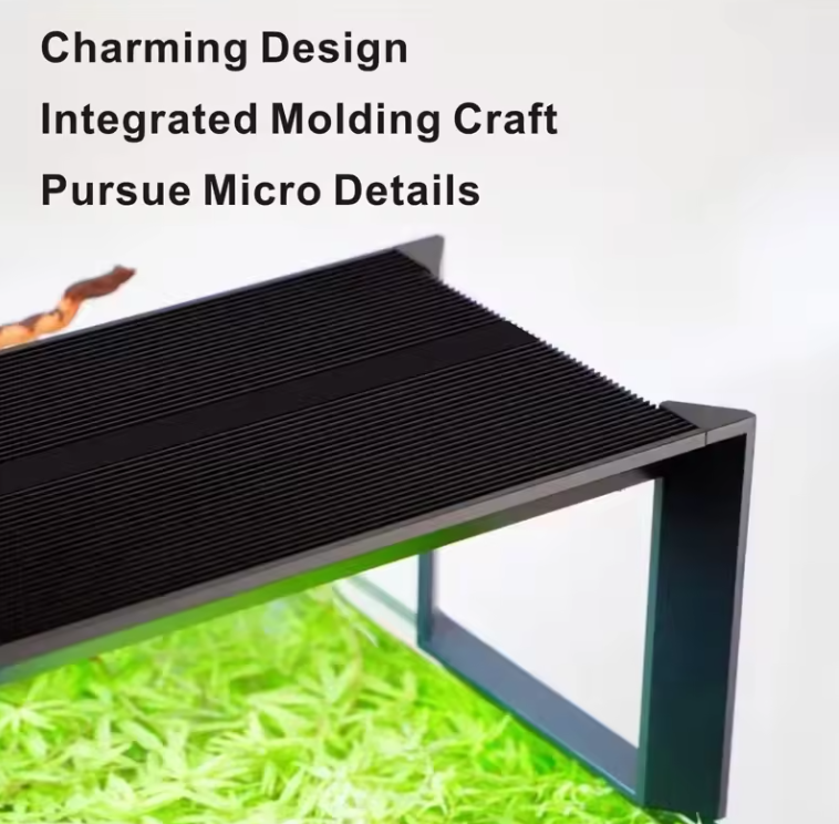 MicMol NiHao Bluetooth / App Control Aquarium Plant Light Full Spectrum Freshwater Lamp Aquaculture WRGB 4K HD