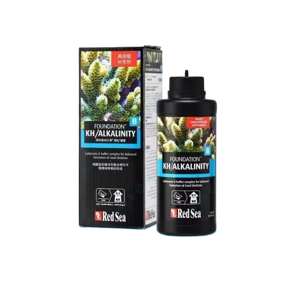 RedSea Basic Trace Element B Carbonates Seawater Buffers Maintain Alkalinity PH Complete Coral Reef Conservation Plan​