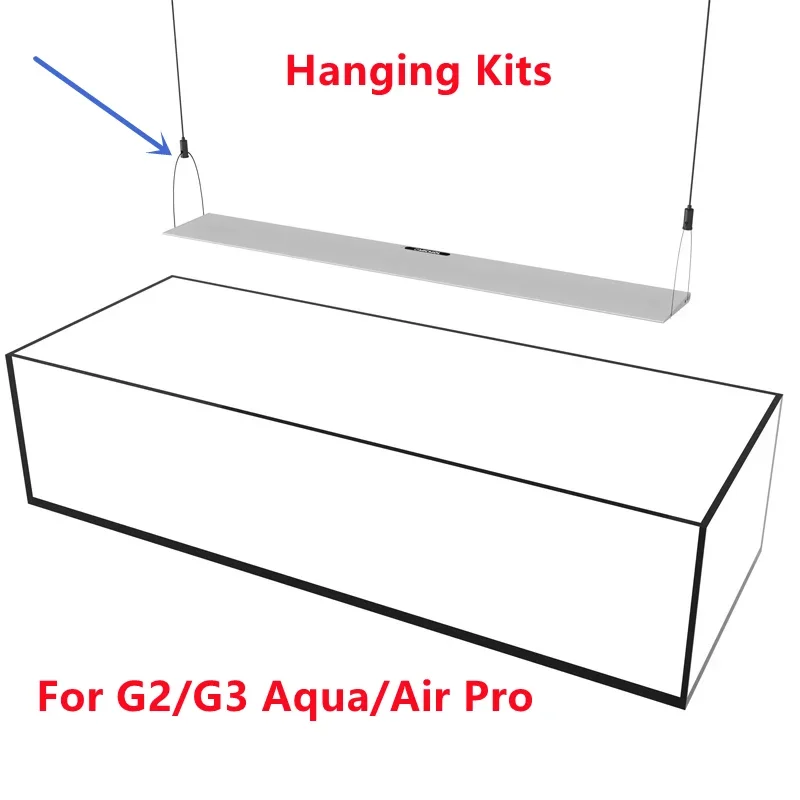 MicMol Aqua Air Pro Series IPhone Style Smart WIFI Control Marine Saltwater Coral Aquarium Full Spectrum Led Light