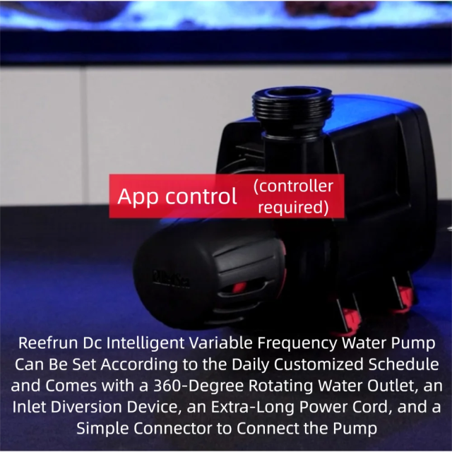 Red Sea ReefRun 5500 7000​ Fish Tank Circulation Static DC Intelligent Variable Frequency Submersible Water Pump Controller