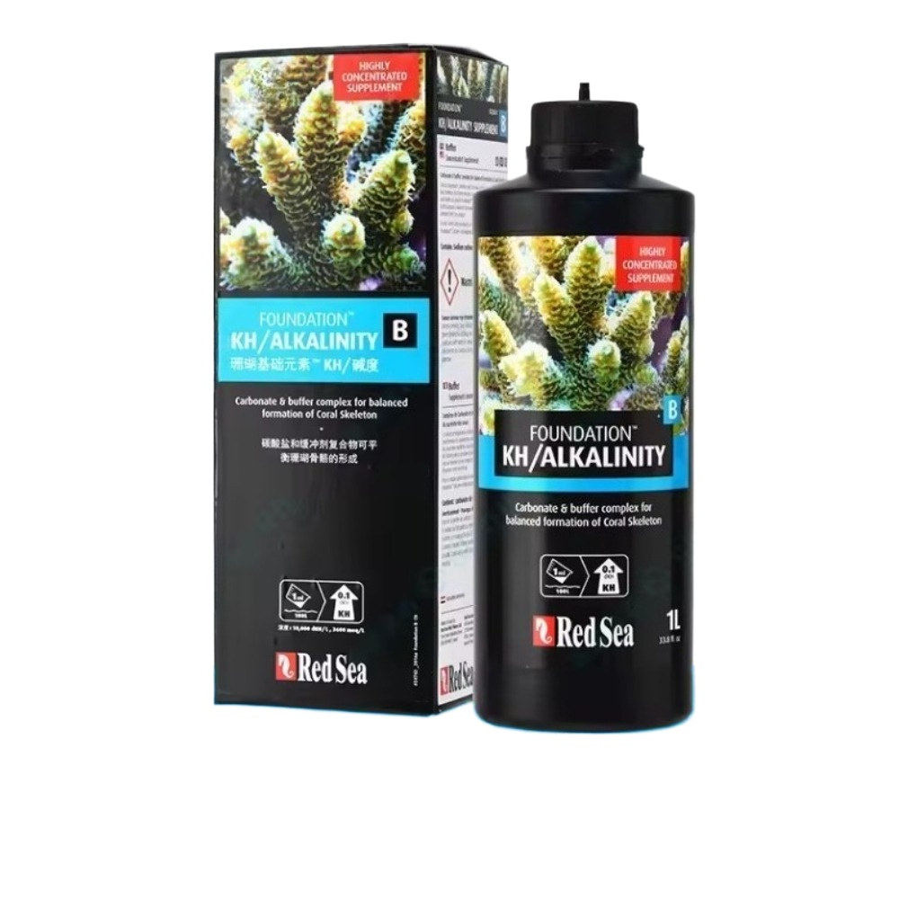 RedSea Basic Trace Element B Carbonates Seawater Buffers Maintain Alkalinity PH Complete Coral Reef Conservation Plan​