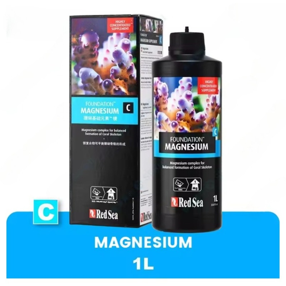 RedSea Basic Trace Element C Contains Magnesium Salt Mixture Part Of Comprehensive Coral Reef Care Program​
