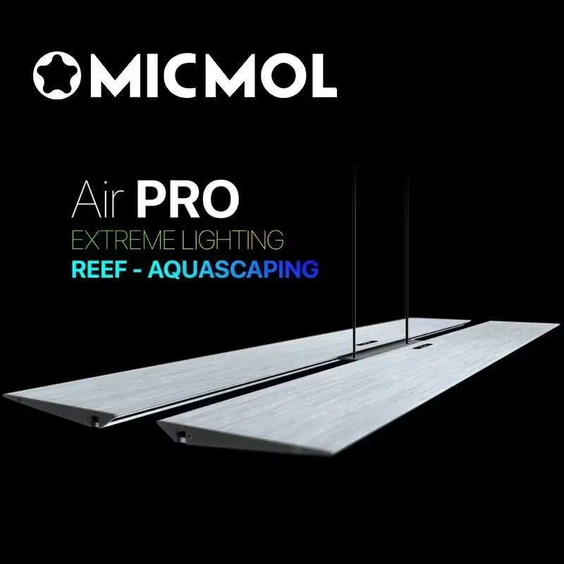 MicMol Aqua Air Pro Series IPhone Style Smart WIFI Control Marine Saltwater Coral Aquarium Full Spectrum Led Light