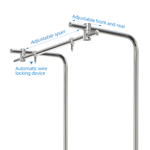 WEEK AQUA DJ-H Universal Aquarium Light Stand Aluminum Alloy Adjustable Hanging Bracket for LED Fixtures
