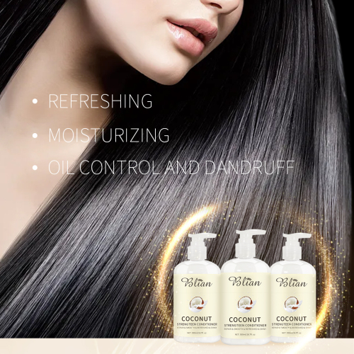Private Label Argan Oil Coconut Oil Leave In Conditioner For African Hair