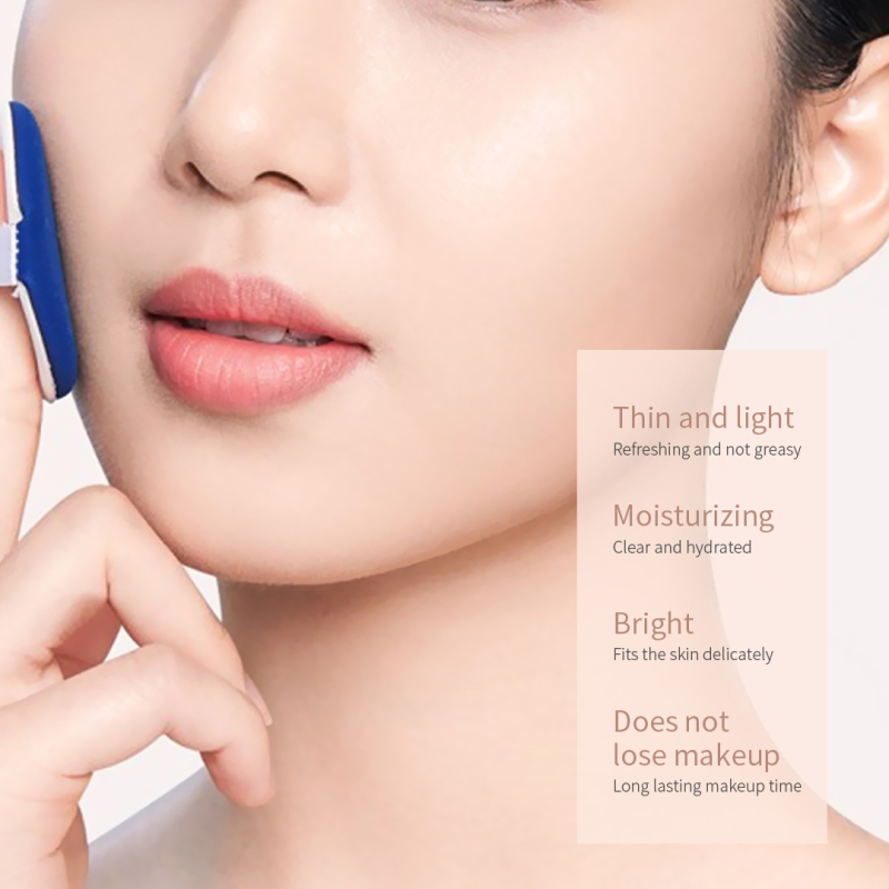 Two-Tone Air Cushion Bb Cream Concealer Hide Pores Natural Moisturizing Makeup Facial Bb Cream
