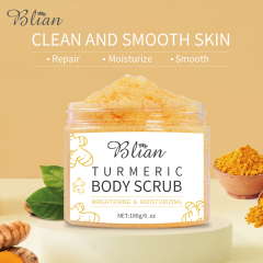 Turmeric Gentle Turmeric Exfoliator Naturally Removes Dark Spots Brightens Skin For A Healthier And Younger Looking Appearance. Body Scrub