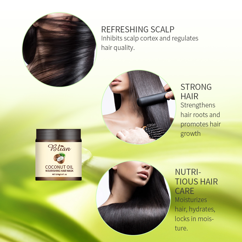 Coconut Oil Hydrate And Nourish Hair Sheet Mask