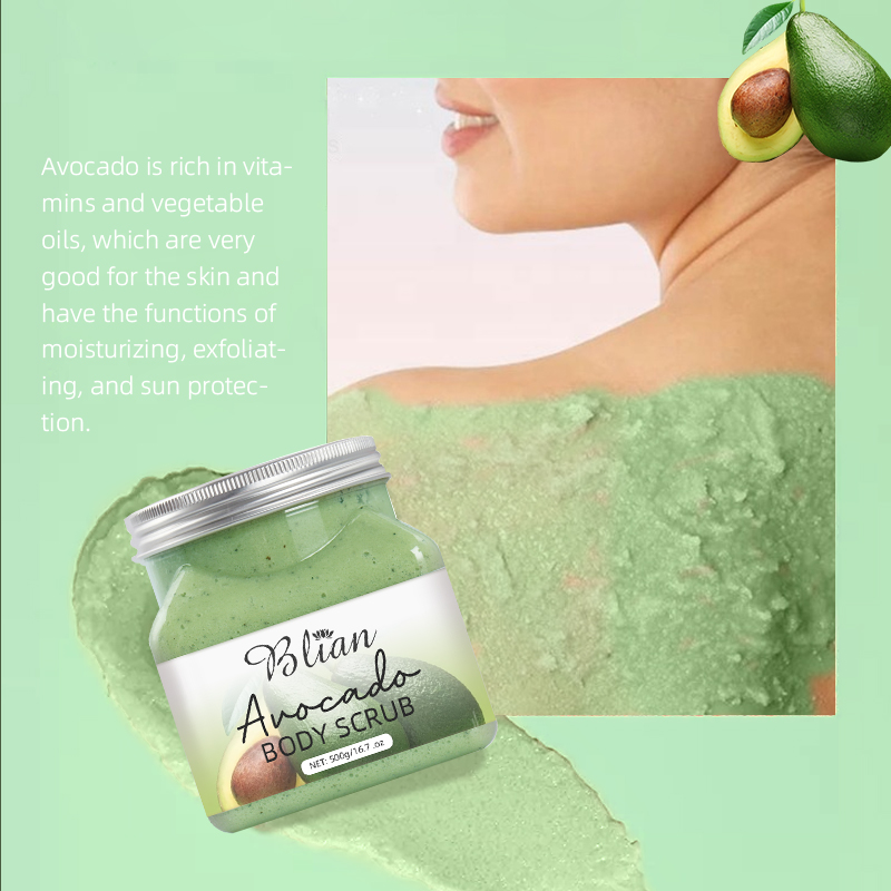 Avocado Moisturize Skin Body Scrub