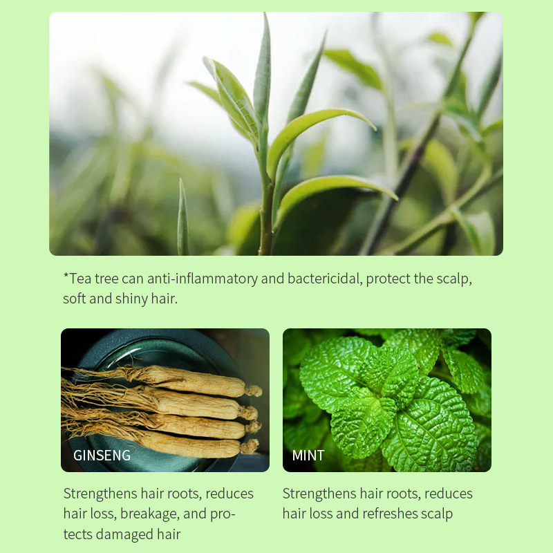 Tea Tree Mint Hair Grease Removal Hair Conditioner