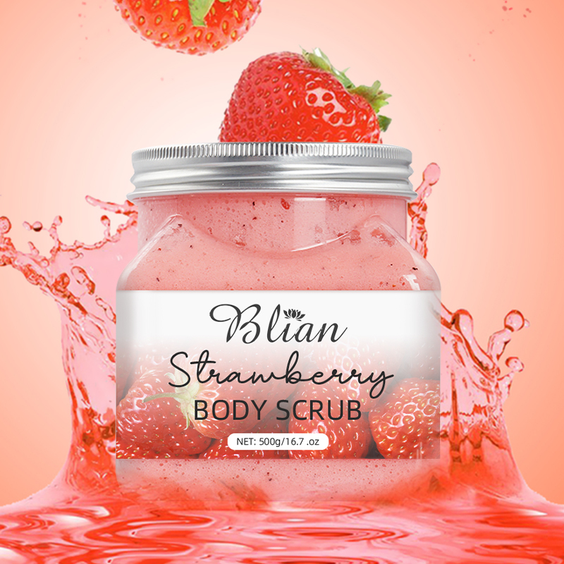 Strawberry Exfoliate Body Scrub