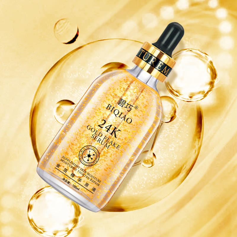 24K Gold Foil Moisturizing Anti Ahing Ande Sabti-Wrrnikel  Essence