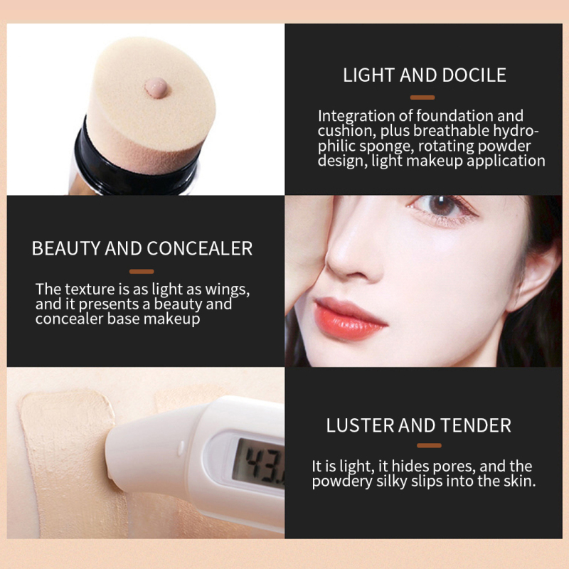 Light Concealer Cc Stick Moisturizing Oil Control Waterproof Waterproof Brightening Absorbable Concealer