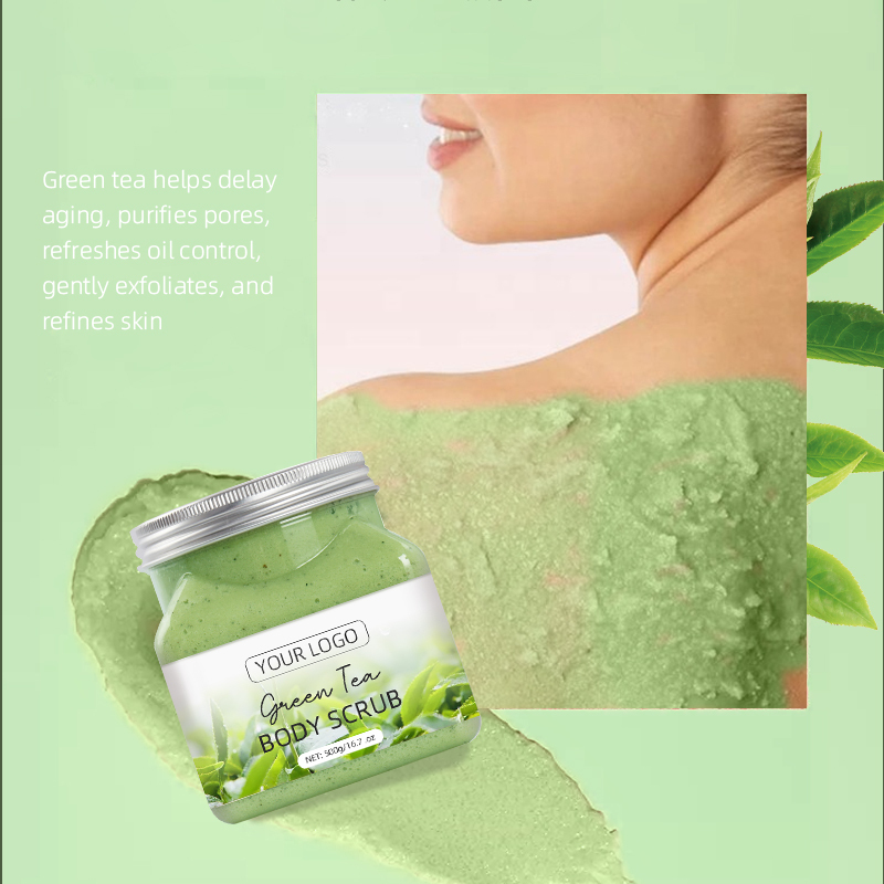 Green Tea Gentle Non-Irritating And Deep Cleansing Body Scrub