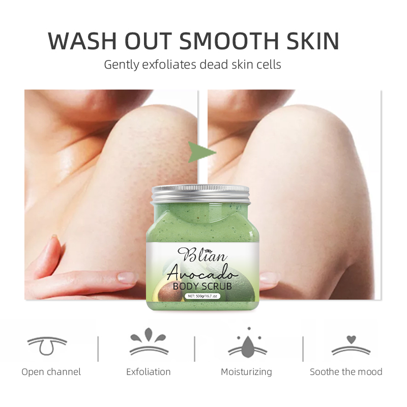 Avocado Moisturize Skin Body Scrub