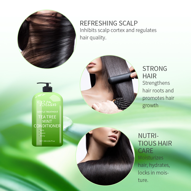 Tea Tree Mint Hair Grease Removal Hair Conditioner
