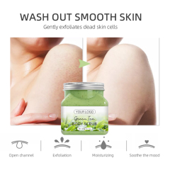 Green Tea Gentle Non-Irritating And Deep Cleansing Body Scrub