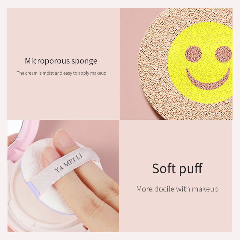 Tri-Color Air Cushion Moisture Flawless
