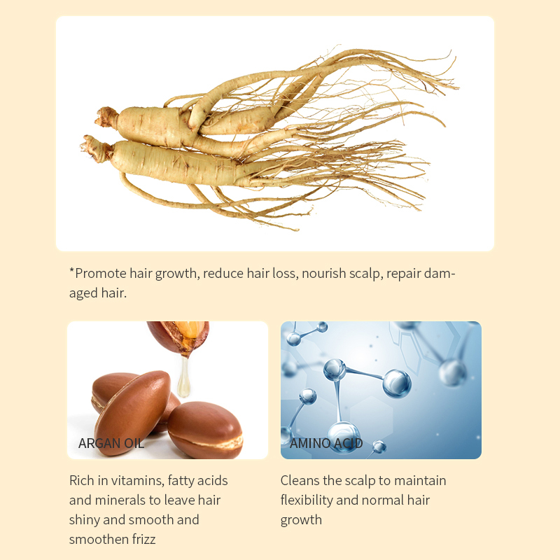Ginseng Promote Scalp Blood Circulation And Hair Growth Hair Conditioner