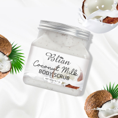 Coconut Milk Nourishes Skin Whitening Body Scrub