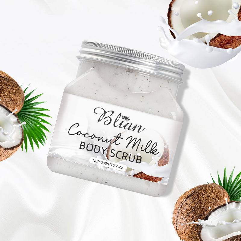 Coconut Milk Nourishes Skin Whitening Body Scrub