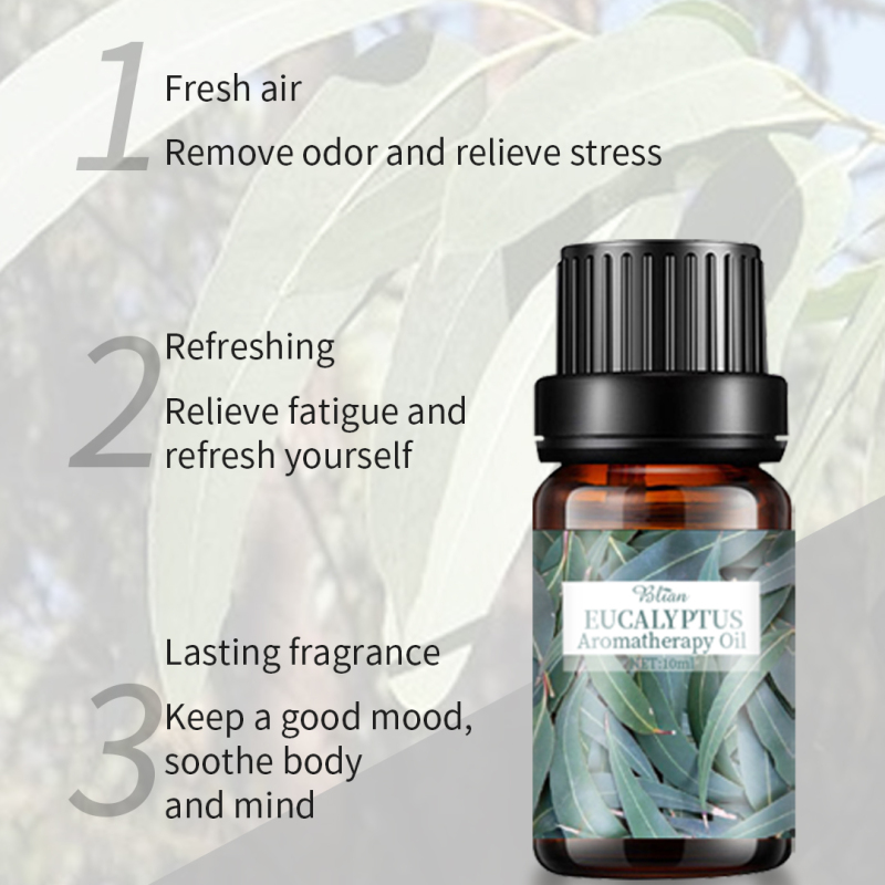 Eucalyptus Promotes Feelings Of Relaxation Boosts Energy & Mental Clarity Aromatherapy Essential Oil