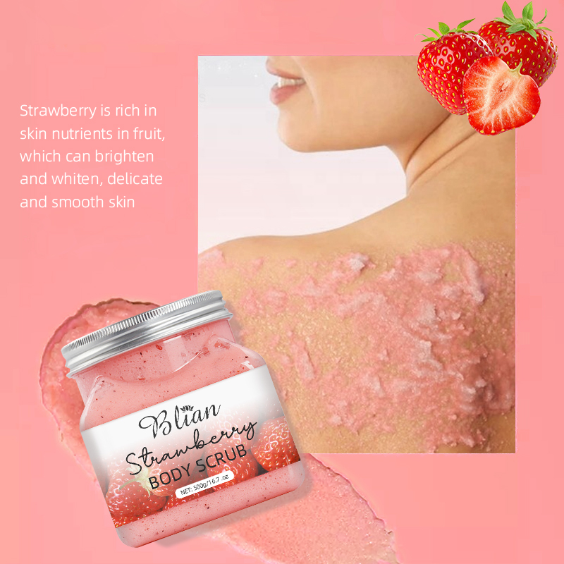 Strawberry Exfoliate Body Scrub
