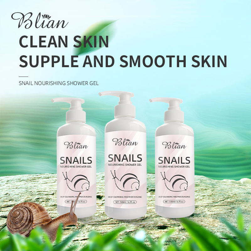 Snails Moisturizing And Delaying Aging Body Shower Gel