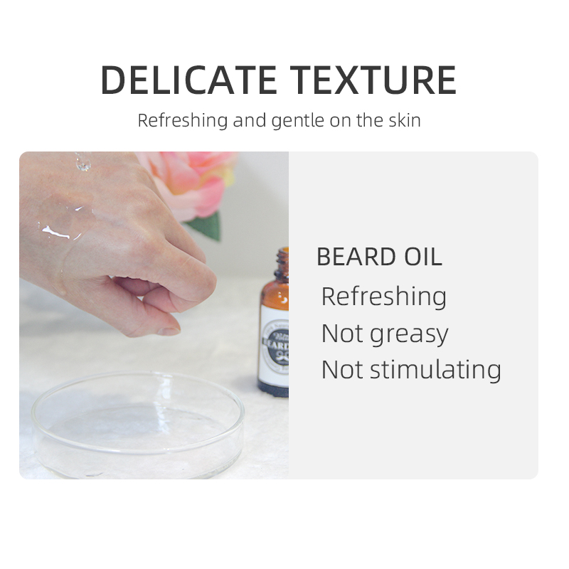 Men'S Beard Maintenance And Brightening Beard Oil