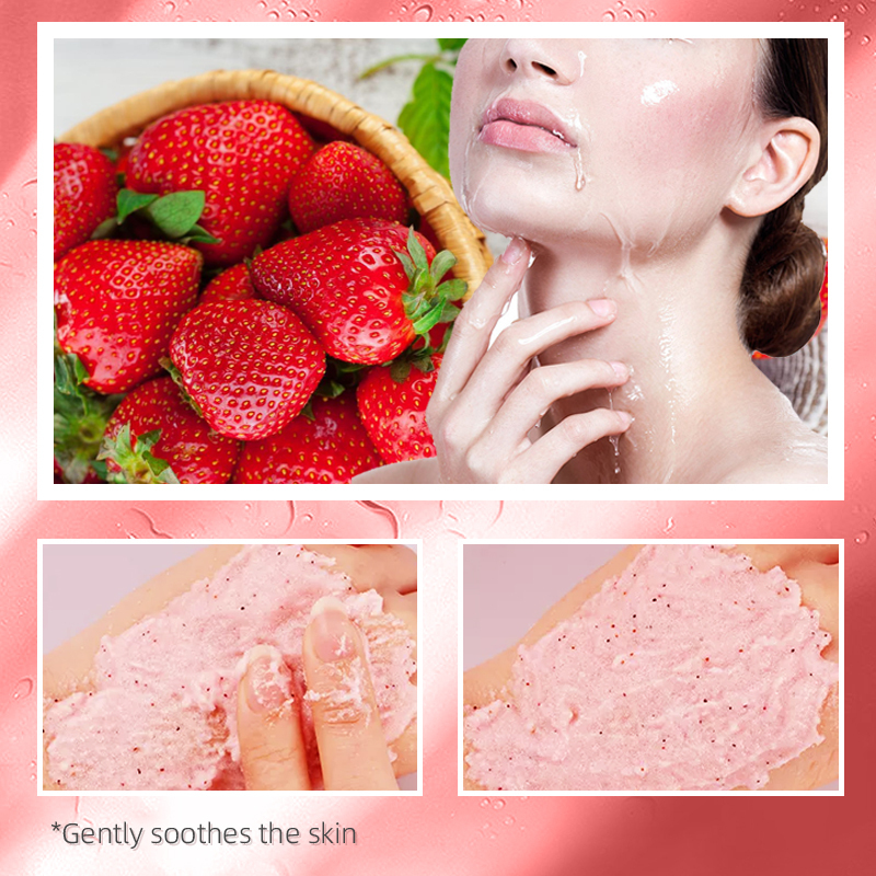 Strawberry Exfoliate Body Scrub