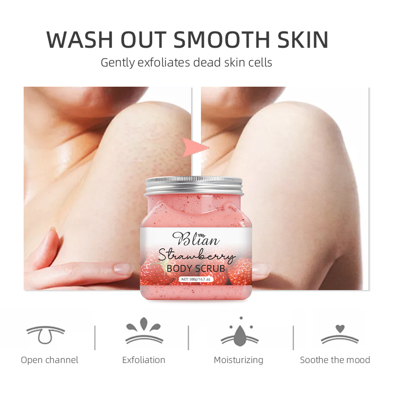 Strawberry Exfoliate Body Scrub