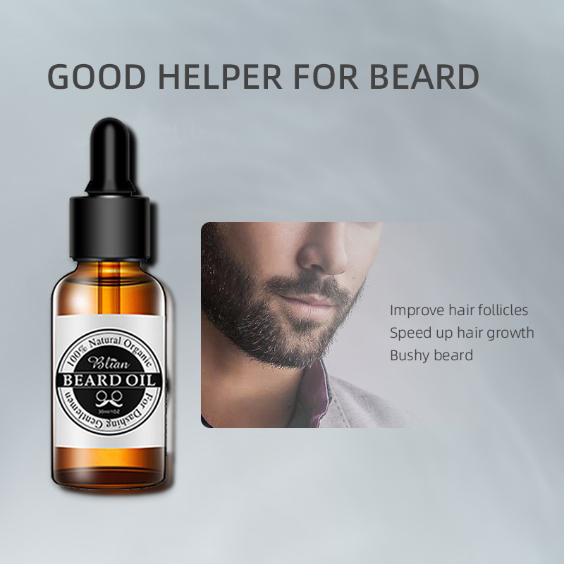 Men'S Beard Maintenance And Brightening Beard Oil