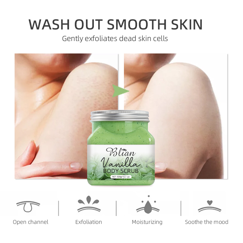 Vanilla Remove Odor And Refresh Body Scrub