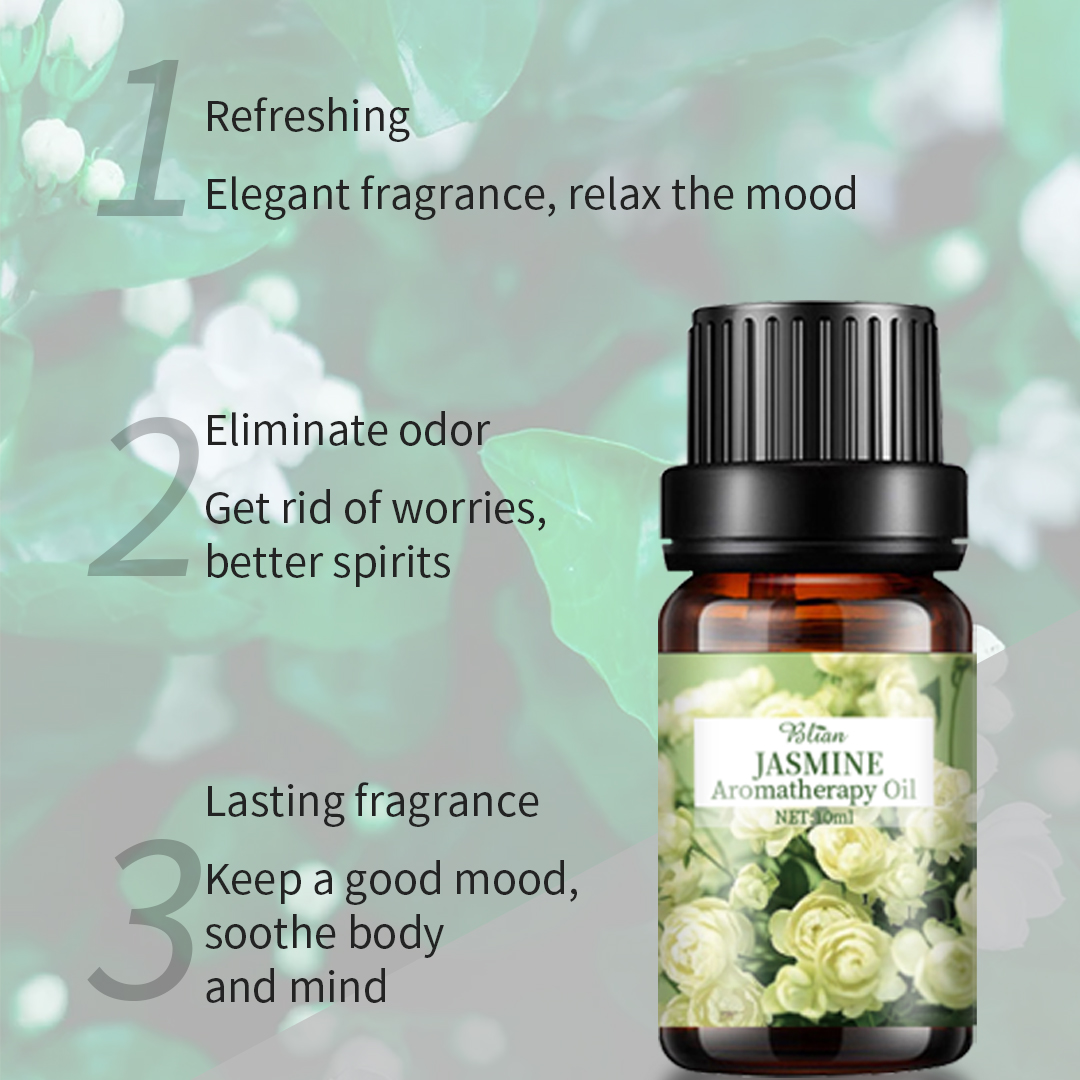 Jasmine Uplifting Mood, Alleviating Mood Swings Aromatherapy Essential Oil