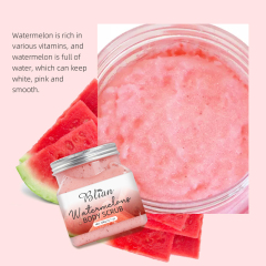 Watermelon Sufficient Hydration To Prevent Dry Cracks Body Scrub