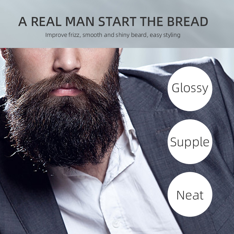 Men'S Beard Maintenance And Brightening Beard Oil