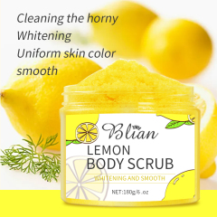 Lemon Smooth Exfoliating Moisturizing Brightening Body Scrub