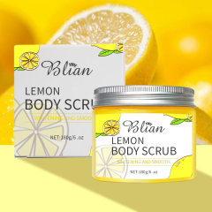 Lemon Smooth Exfoliating Moisturizing Brightening Body Scrub