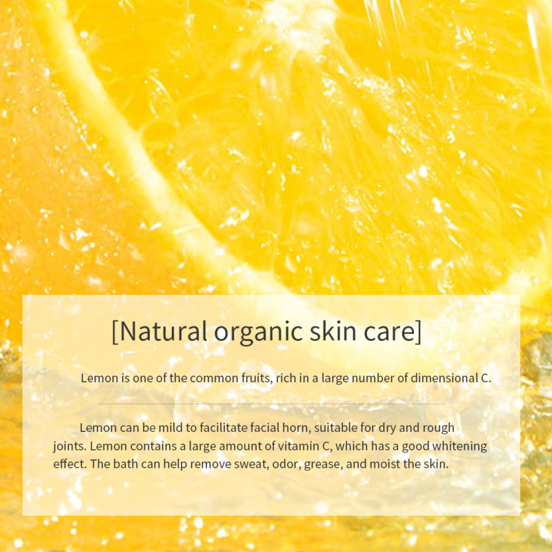 Lemon Smooth Exfoliating Moisturizing Brightening Body Scrub