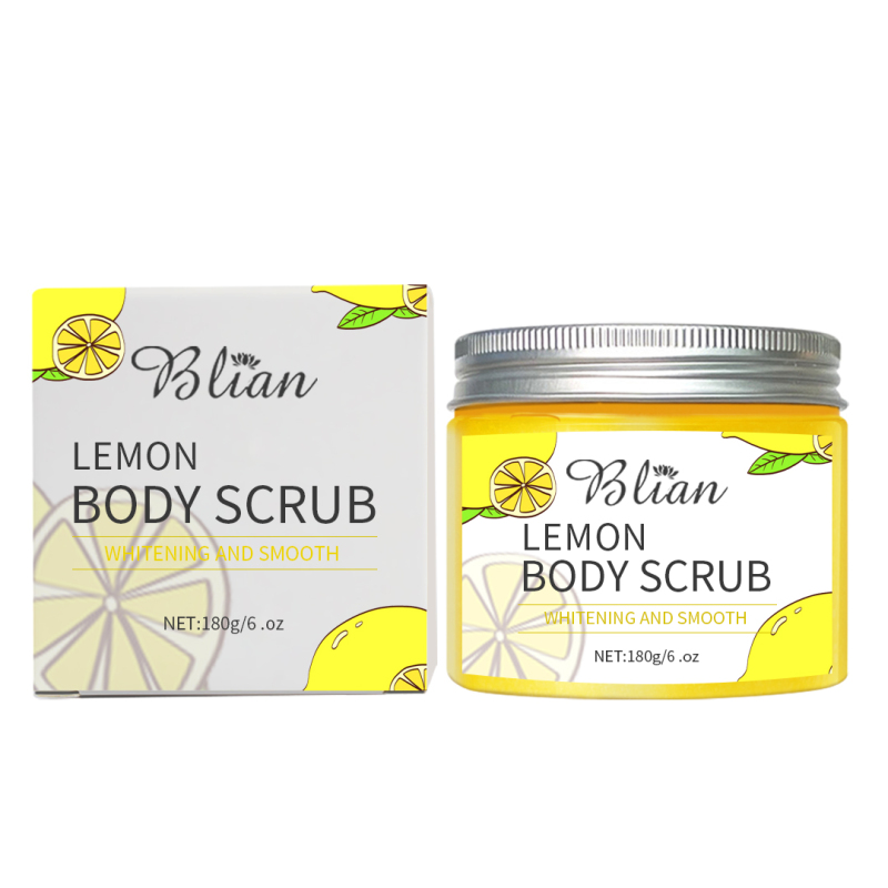 Lemon Smooth Exfoliating Moisturizing Brightening Body Scrub